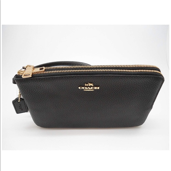 Coach Handbags - Coach Wristlet Double Zip